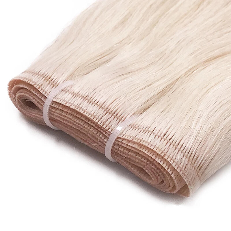 Straight  Silk Hair Weft Hair Extensions Raw Virgin 100% Real Brazilian Human Hair 100g/Set Natural Unprocessed Hair Weft