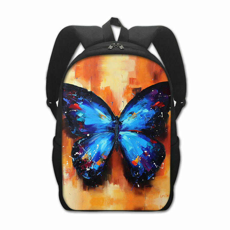 Bellissimo zaino a farfalla da donna zaino Casual borse da viaggio di moda borse da scuola per bambini per ragazze adolescenti zainetto Bookbag