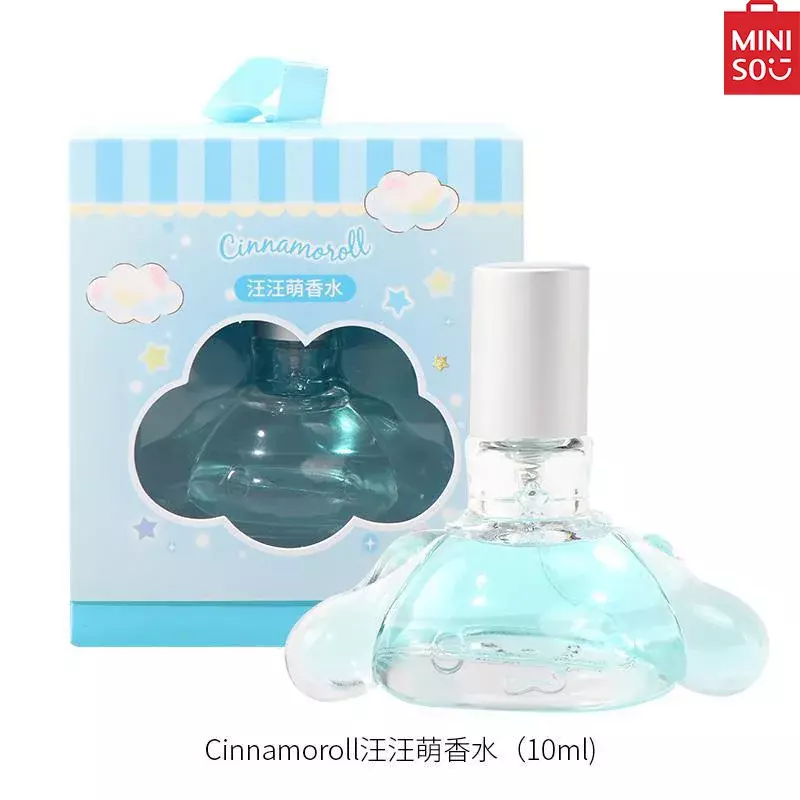 MINISO Sanrio Dog Woof Moe Kurumi Perfume fresco, fragancia de larga duración, Eau de Toilette para niñas Kitty Meow Moe