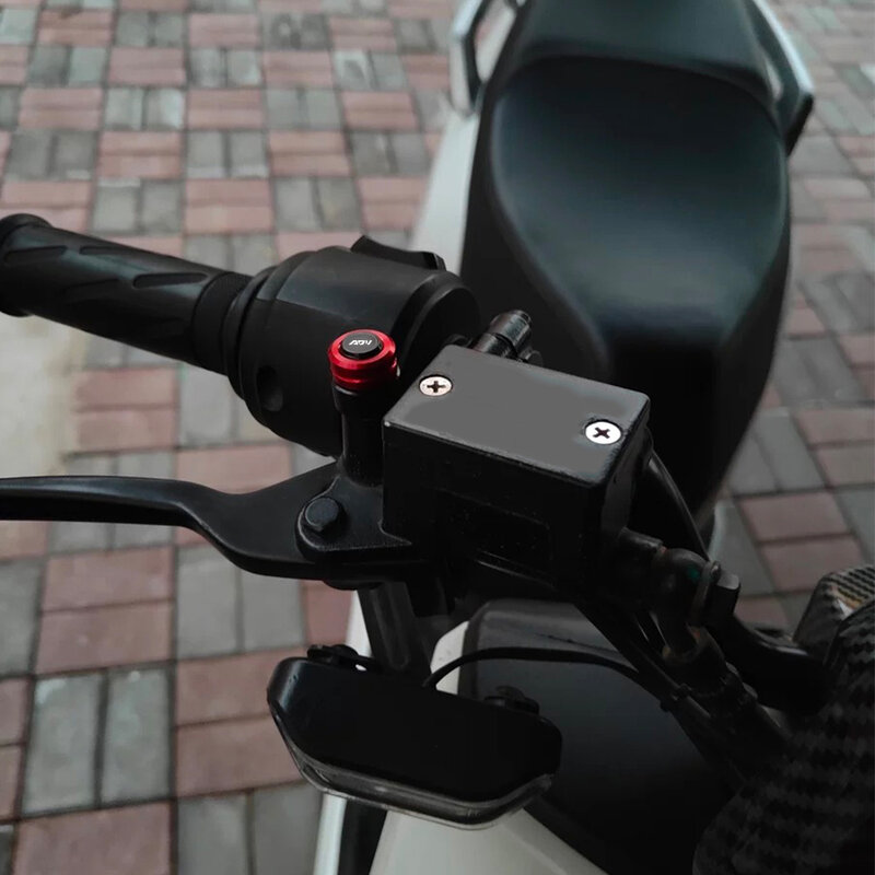 ADV logotipo motocicleta válvula de pneu tampas de cajado capas, M8 espelho traseiro parafuso, Honda ADV150 2018-2023 2022 2021 2020 2019 ADV 150