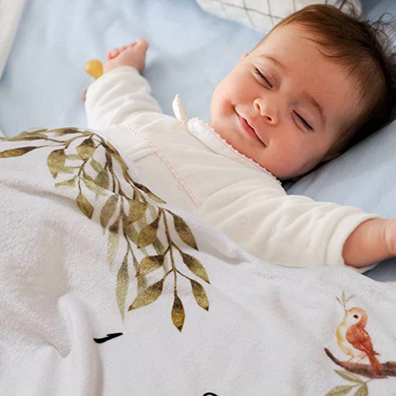 รูปแบบสายรุ้งเด็กทารก Milestone Photo Props พื้นหลัง Flannel ผ้าห่มขนสัตว์ฉากหลังผ้าปฏิทินอุปกรณ์เสริม