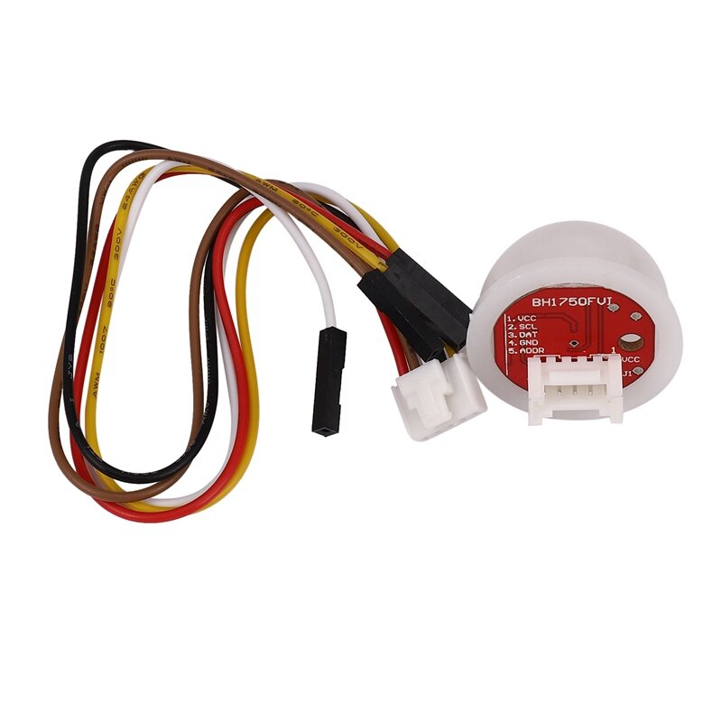 Dc5v Bh1750แบบลูกบอล MODUL lampu ความเข้มแสงชิป Bh1750fvi สำหรับ Arduino