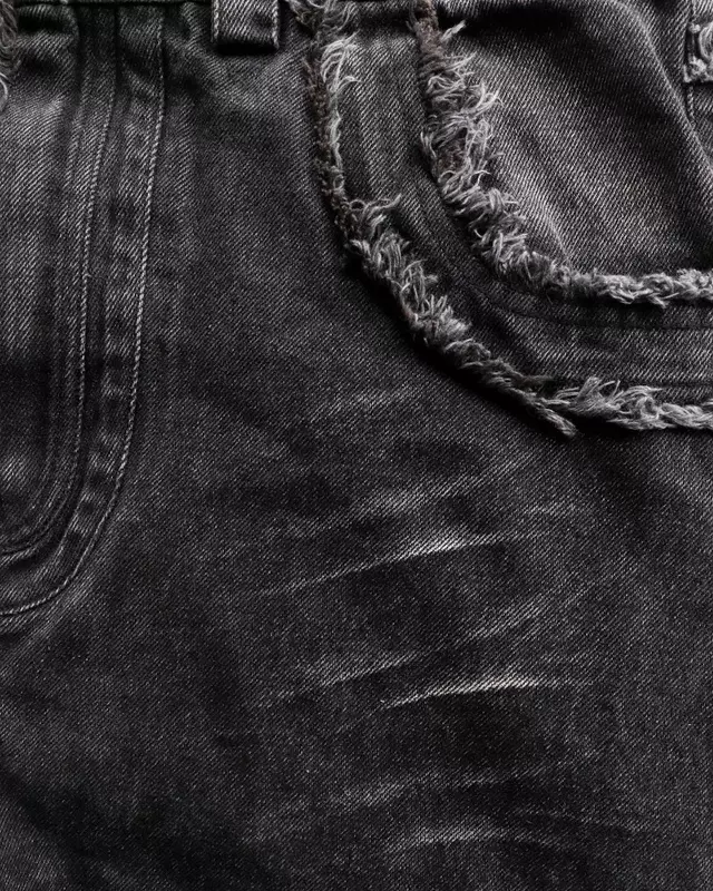 Мужские мешковатые джинсы Harajuku в стиле ретро, с высокой талией и широкими штанинами