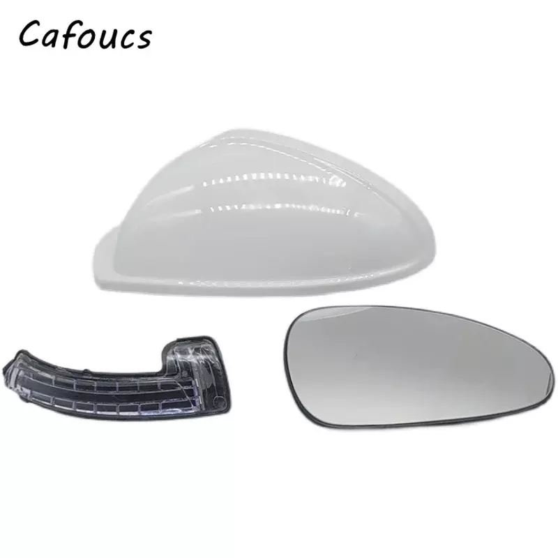 Cafoucs – couvercle de rétroviseur extérieur de voiture, lentille, clignotant, lampe pour Chery Arrizo 5