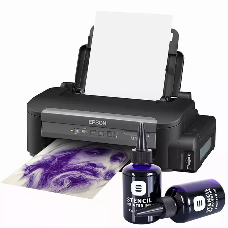 1/2PCS 120ml Tattoo Stencil Printer Ink 4oz Transfer Tracing Paper A4 Inkjet Transfer Machines Dedicated Ink Tattoo Accessories