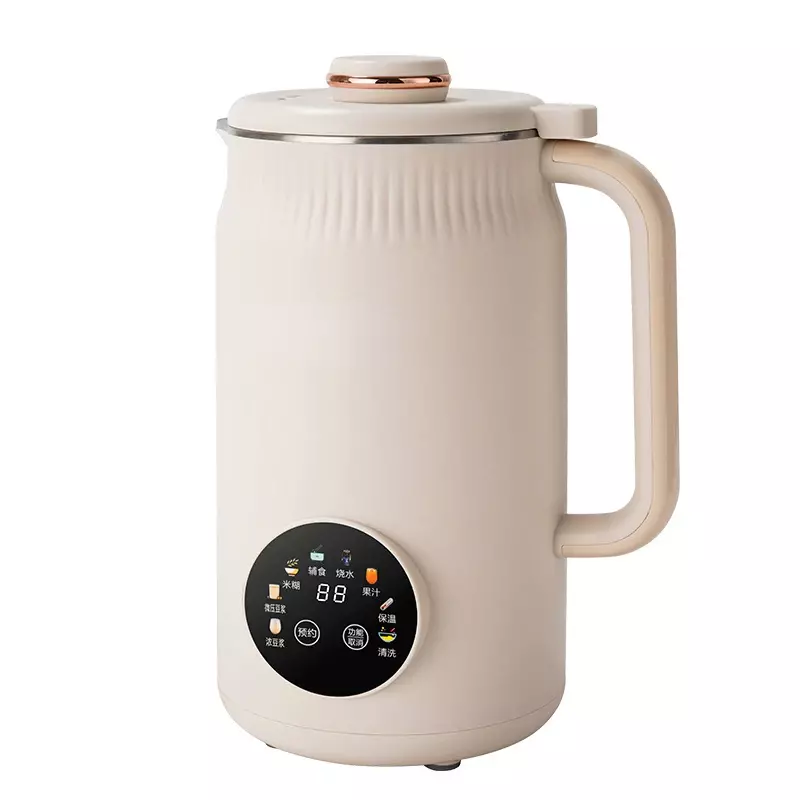Machine à lait de soja électrique, mélangeur alimentaire intelligent automatique, bouilloire à eau bouillante, fabricant de pâte de riz, fruits Ju479, 1200ml