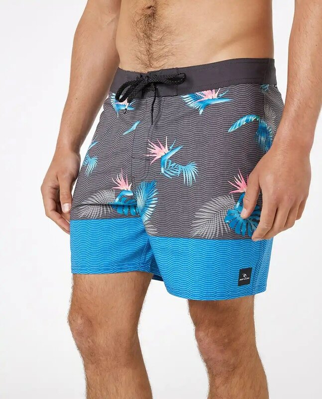 Taglia 32 33 Rip Curl Mirage Retro Equator 16 "Boardshort pantaloncini da spiaggia da nuoto Sport Bermuda Shorts