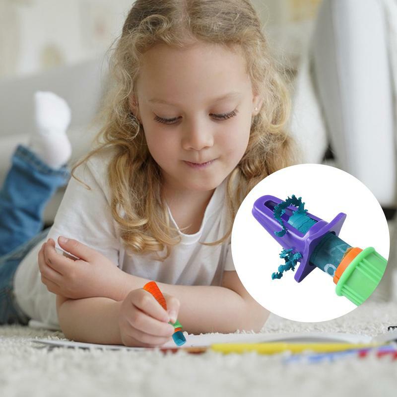 Crayon Pen Extender para crianças, Titulares de giz, Desenho Stick, Pintura a óleo Stick, Crayon Pen Extender