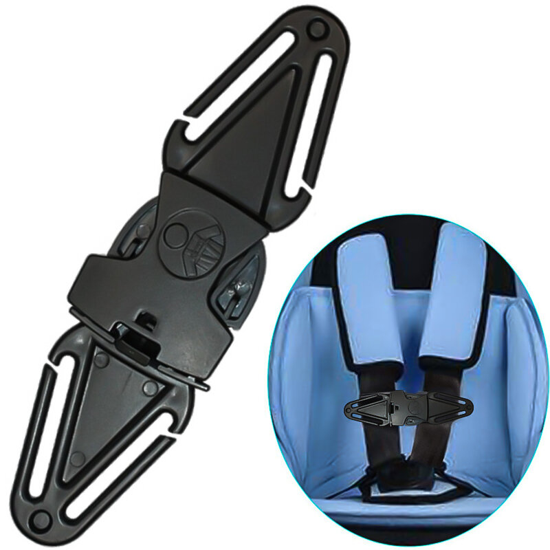 어린이 카트용 안전 벨트 조절 단추, 범용 자동차 아기 안전 스트랩 벨트 버클 조절기