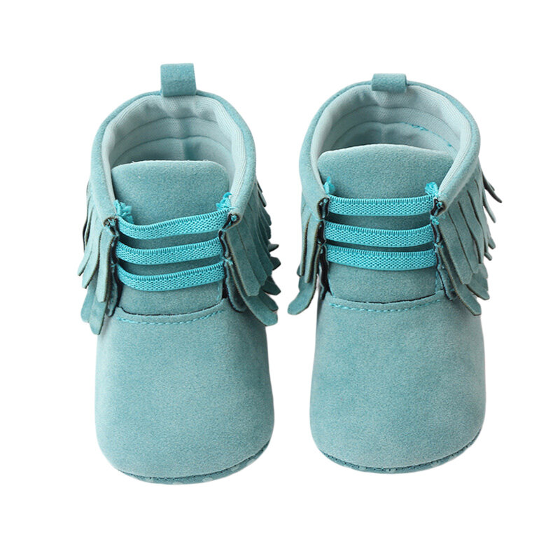 Stivali per neonate scarpe da bambino antiscivolo lucidate opache con suola morbida per stivali causali per bambini autunno inverno