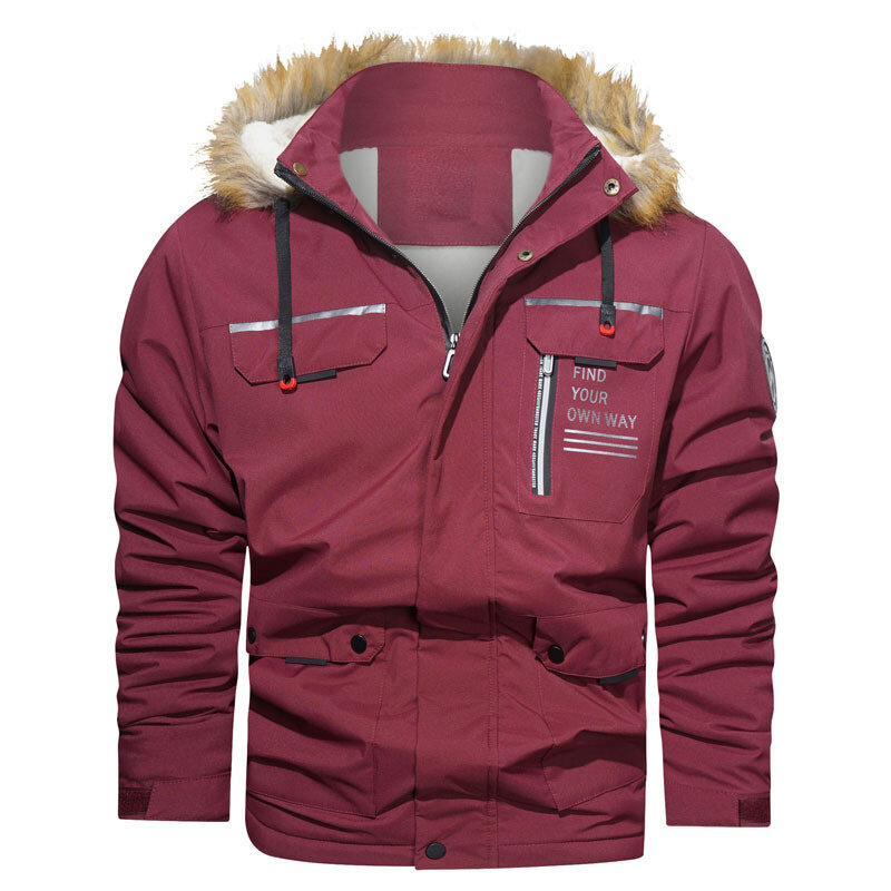 Весенняя куртка, зимнее пальто для мужчин на молнии, бейсбольный спортивный кардиган, спортивная одежда для альпинизма в стиле оверсайз, спортивная одежда в стиле милитари