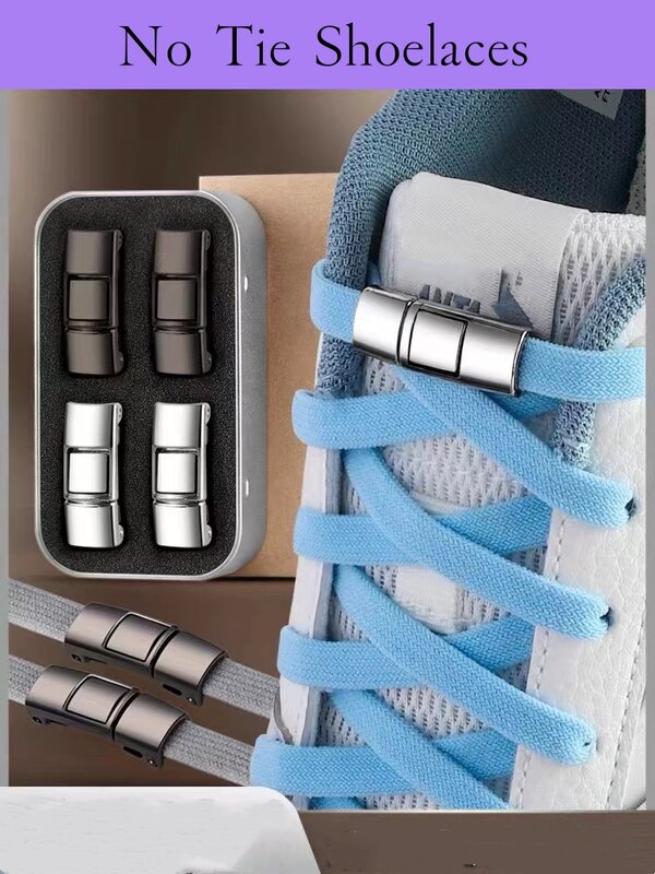 2023 wkładki sznurowadła bez krawatów sportowe elastyczne sznurówki o grubości 8MM buty bez sznurówek sznurówki dla dzieci dorosłych do biegania
