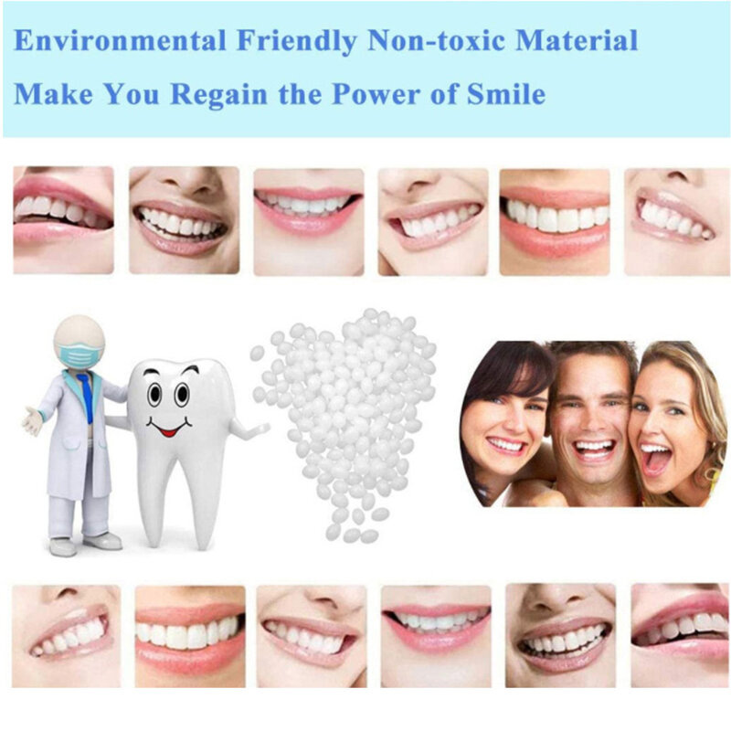 歯のための樹脂製の歯科矯正,20g,接着剤,一時的な充填,歯の修理,歯科材料,変更