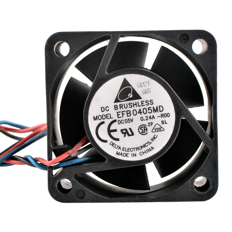 EFB0405MD 4cm 40mm fan 40x40x20mm DC5V 0.24A dual ball bearing high speed cooling fan for switch power supply