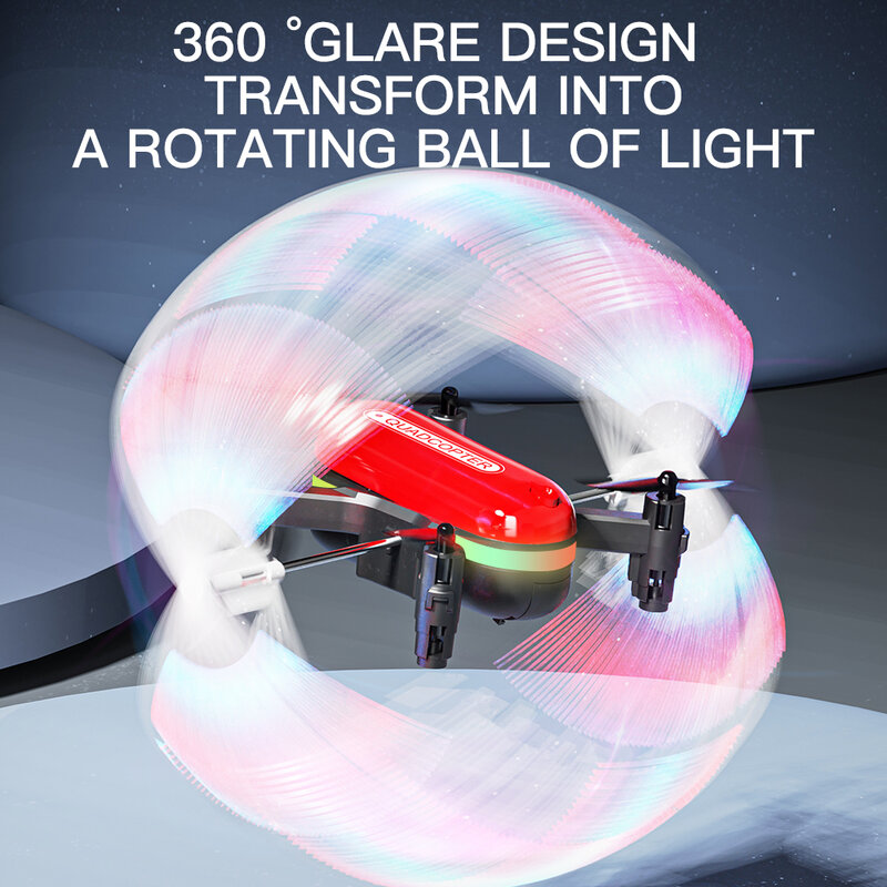 Rainbow Halo UFO Brushless Motor Drone, 4K, Professional HD Tourists Camera, Pliable Quadcopter, RC Dron, peuvGift Toys, Gland 18 MINI, Nouveau