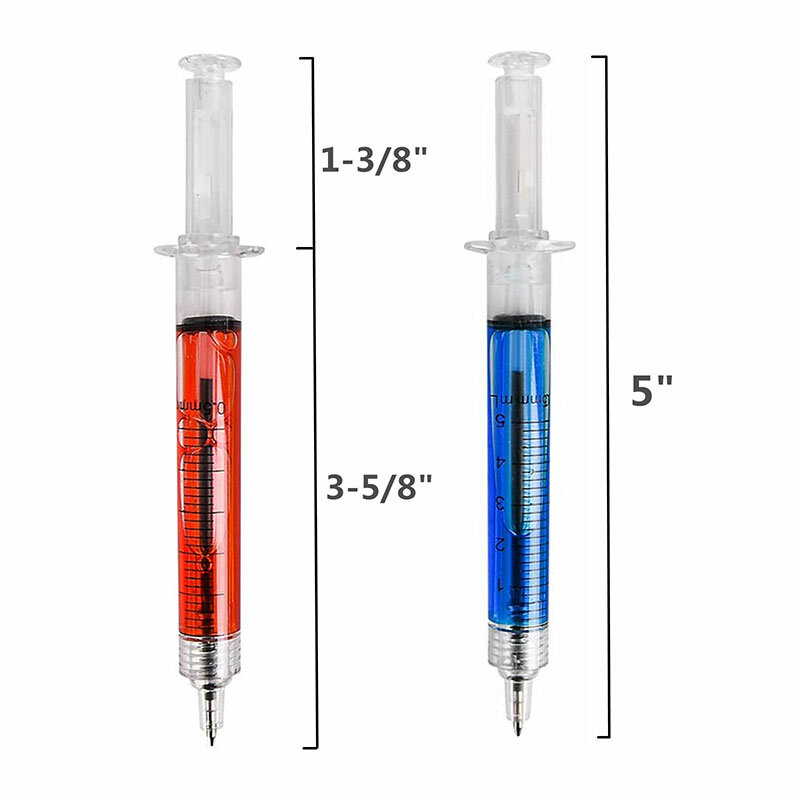 56pcs novità penne a sfera per siringa penna a sfera per infermiera di cancelleria carina penna a sfera da 0.5mm
