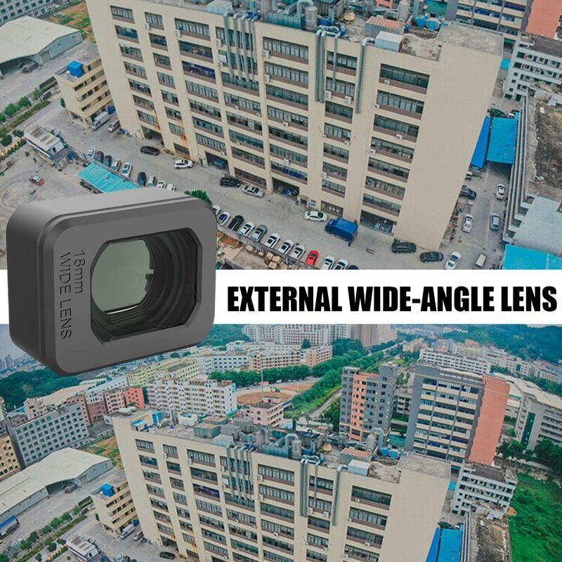 Aumento externo da faixa de tiro do filtro da lente grande-angular 25% para dji mini 3 pro acessórios do zangão da lente da câmera
