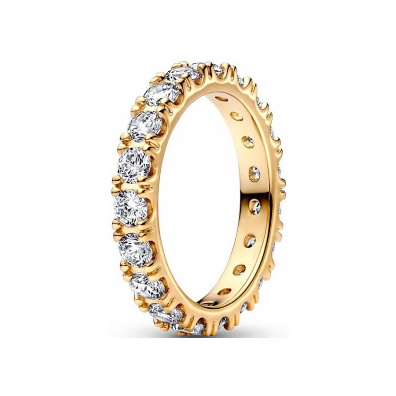 خاتم باندورا من الفضة الإسترليني ، تاج فاخر ، شمس ، قمر ، قطرة ماء ، هدية ذكرى الزفاف ، مجوهرات أنيقة