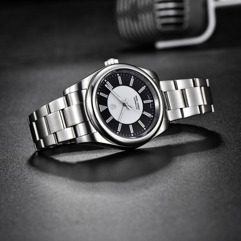 PAGANI DEISGN 남성용 자동 기계식 시계, 라이징 썬 다이얼, 39mm 클래식 럭셔리 스포츠 AR 코팅 시계, NH35, 2023 신제품