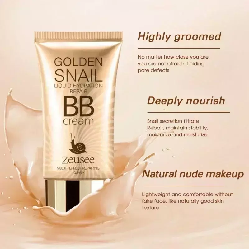 Oil-Control Matte BB Cream Liquid Foundation Waterproof Lasting Full Coverage Acne Spot Dark Circle Concealer Cream Face Makeup