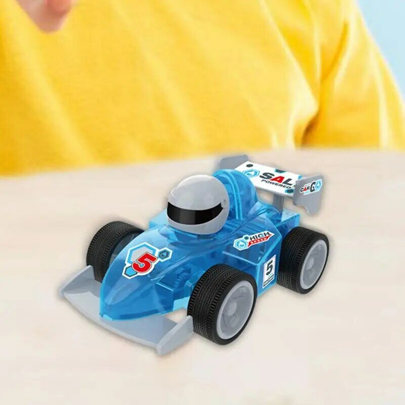 Salzwasser Auto Spielzeug Technologie Rennspiel zeug Erfindung Umwelt Power Race Spielzeug Auto wissenschaft liches Experiment Fahrzeug 5 Jahre alt