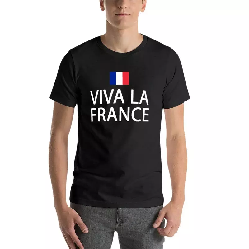 Funny French Flag - France Ancestry - Viva La France T-Shirt tees cute tops tops designer t shirt men