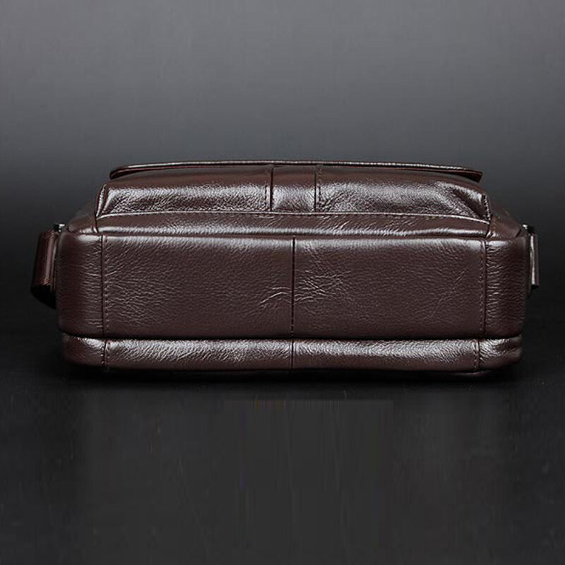 MessGrass-Sac à bandoulière en cuir véritable pour homme, cuir de vachette première couche, marque de luxe, célèbre designer, sac d'affaires, initié, haute qualité