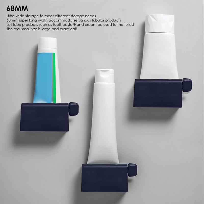 Manual Roller Tube Toothpaste Squeezer Cosmetic Dispenser Facial Cleanser Holder Bathroom Accessories Refuse Waste Tools
