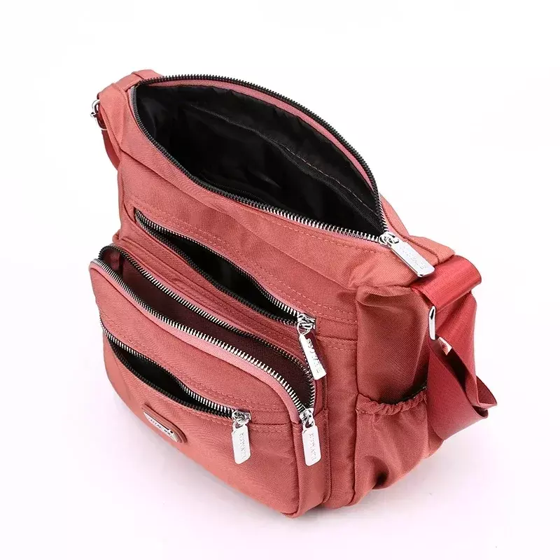 Bolsa de Ombro Nylon impermeável para Mulheres, Senhoras Crossbody Bag, Messenger Handbag, Casual, de alta qualidade, YSB04