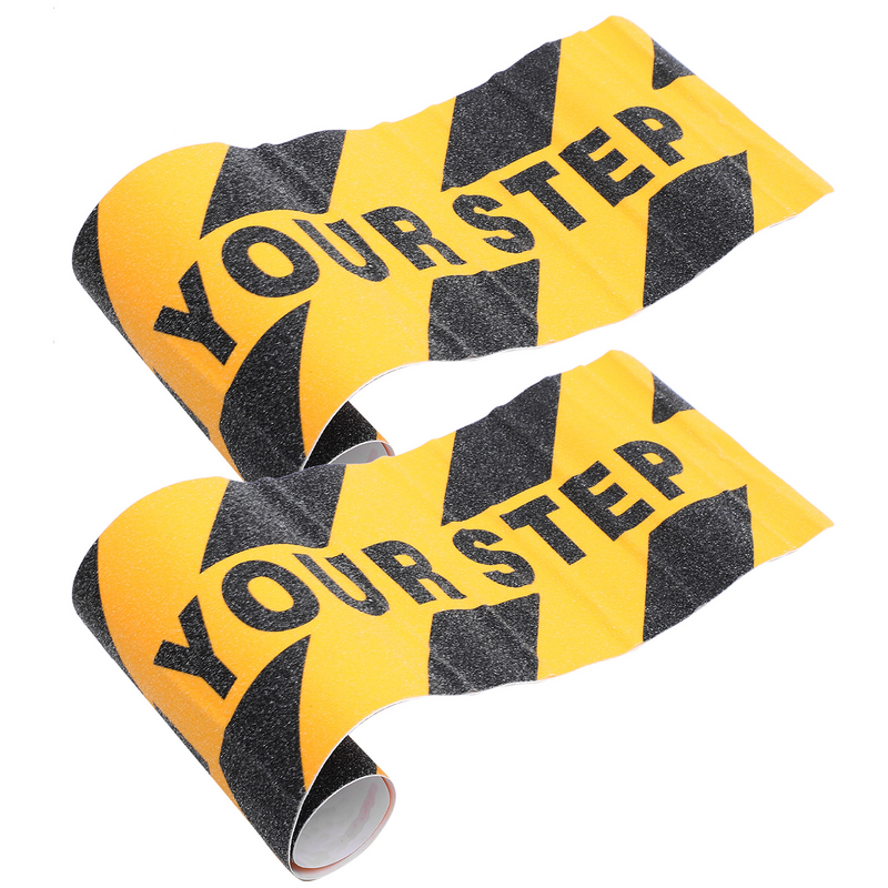 Stairs Anti-Slip Tape Wet Floor Warning Sticker Caution Sign Slippery When Decals Stickers