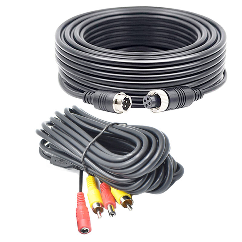 4Pin/AV DVR Удлинительный кабель для камеры RAC летняя версия для системы видеонаблюдения/прицепа/автобуса/фургона/пикапа/RV
