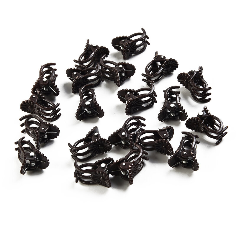 20 Pcs Orchid Stem Clip Plant Support Vine Plastic Clips Flower Grow Upright Branch Clamping Garden Plant Support Clips