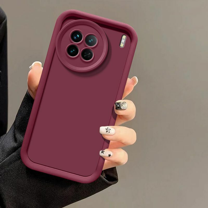 Soft Anti Drop Protection Phone Case, Capa de proteção para Vivo X90, X90S