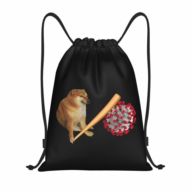 Индивидуальная собака Шиба-ину, шишка, Бонк-мем, Женский Мужской легкий спортивный рюкзак для спортзала, мешки для йоги