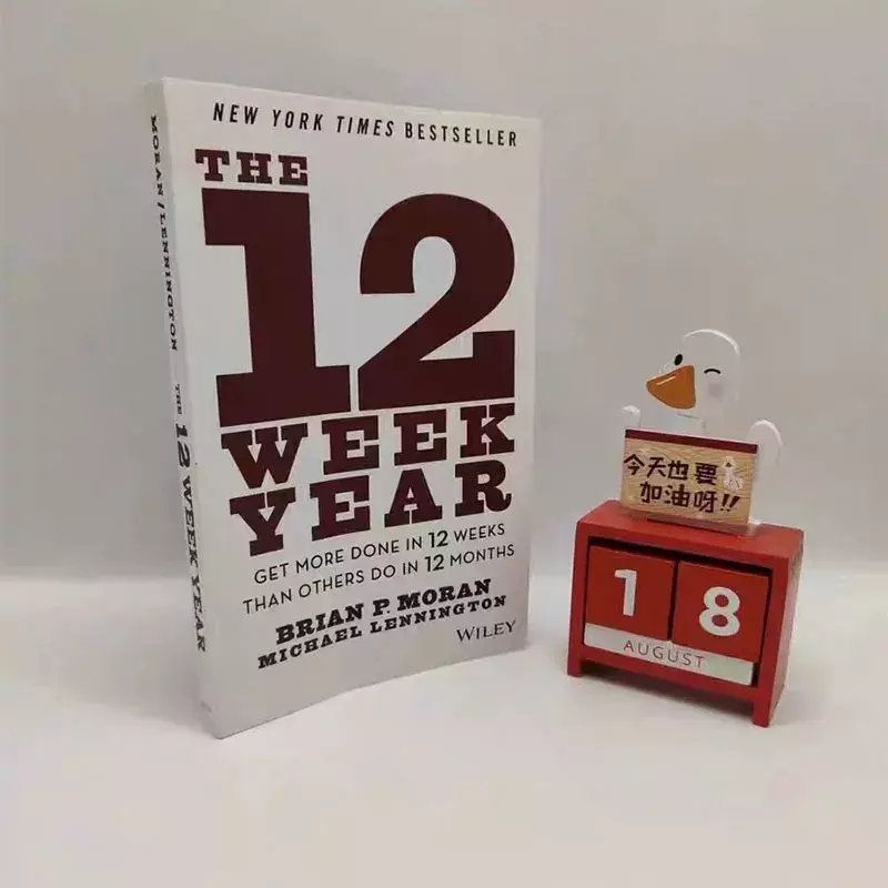 12 minggu Tahun: selesaikan dalam 12 minggu dibandingkan lainnya di buku bahasa Inggris 12 bulan