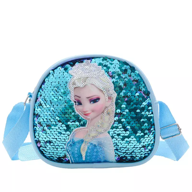 子供のための派手な冷凍クロスオーバーバッグ,女の子のための小さなポータブルバッグ,ショルダーストラップ付き,かわいい