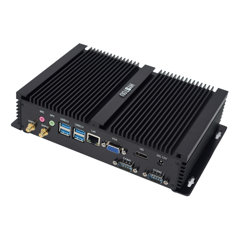 Intel Celeron-2955U Mini PC HDMI VGA Windows 10 Linux Gigabit Lan Fanless Design Portable Robuste Ordinateur Industriel