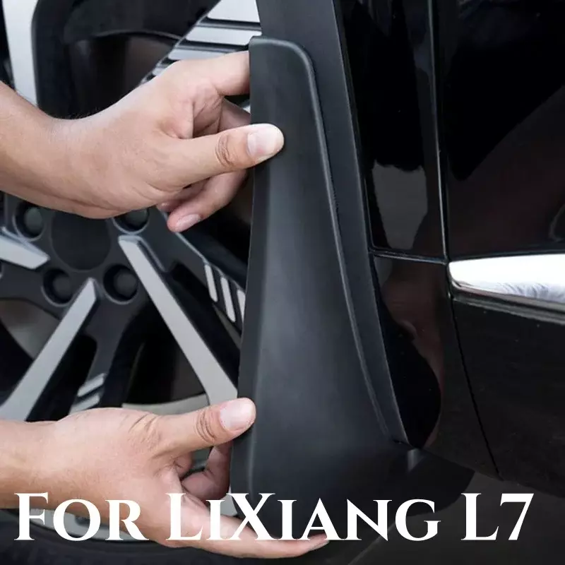 Voor Lixiang L7 2023 2024 Auto Spatbord Spatlappen Spatten Bewakers Spatlappen Voor Achter Spatborden Auto-Accessoires
