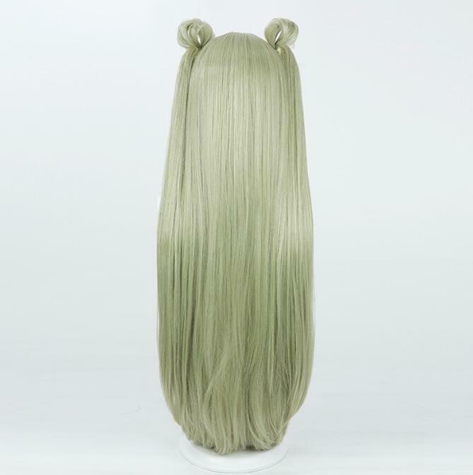 Soda Cosplay parrucca fibra parrucca sintetica gioco il Cosplay Soda green doppia coda di cavallo capelli lunghi