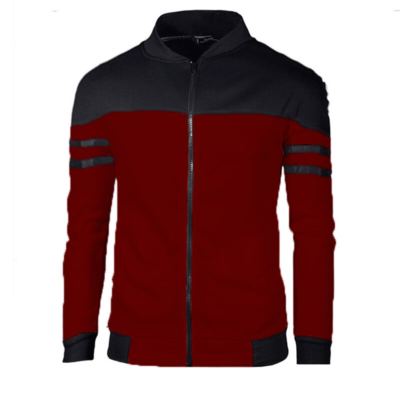 Spring Autumn Men's Jacket Casual Baseball Jackets and Coats Stand Collar Male Sportwear  New 4XL Mens Casual Sweatshirts MY109