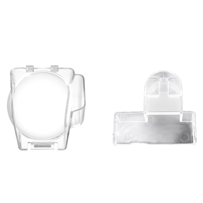 Cubierta de lente transparente para cámara de cardán, Kit Protector de hebilla de bloqueo PTZ, accesorios para Dron Mavic Pro