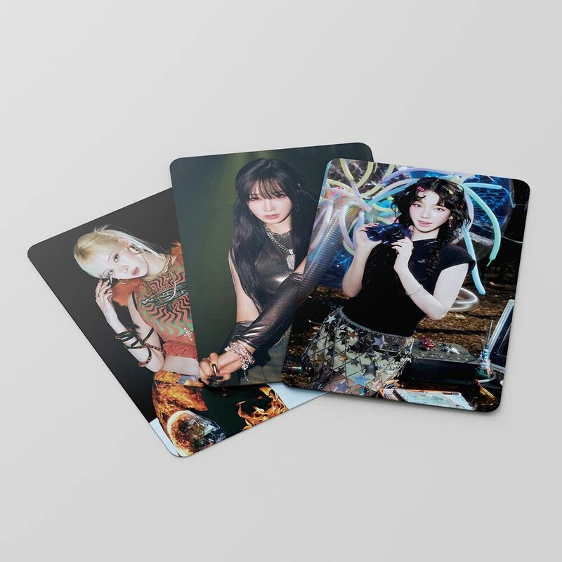 Cartes Druo Kpop, nouvel album SAVAGE WINTER NINGNING, carte photo, mode coréenne, joli cadeau Géry, 55 pièces/ensemble