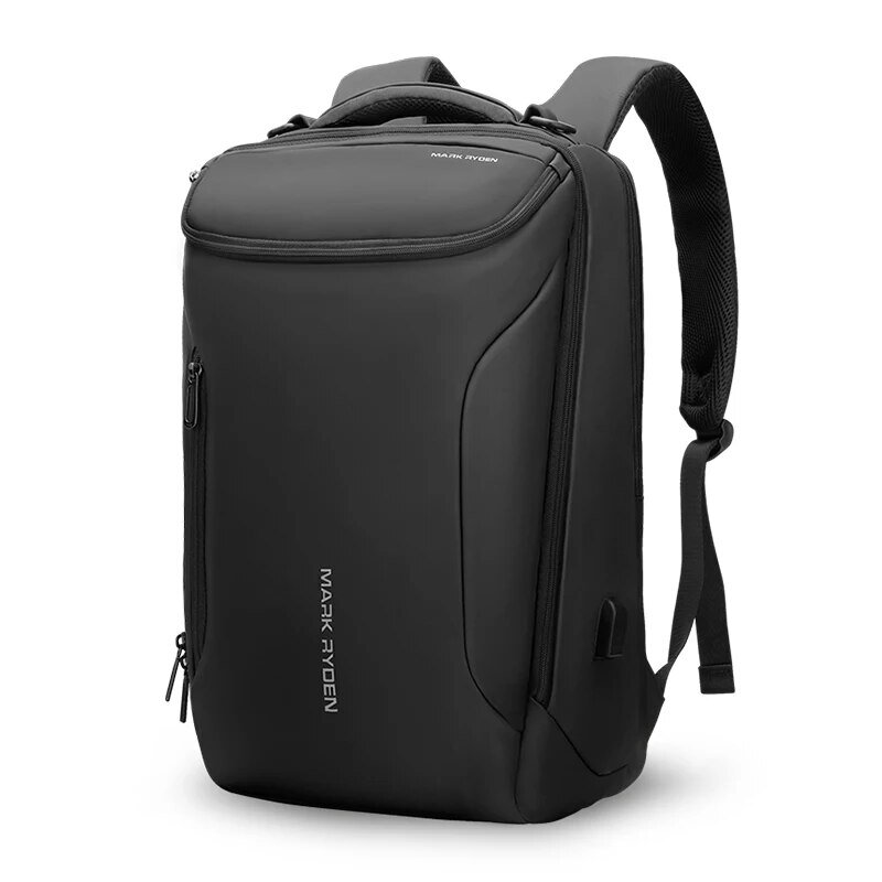 MARK RYDEN Plecak biznesowy dla mężczyzn Wodoodporny i podróżny plecak na laptopa z ładowaniem USB, pasuje do 17-calowego laptopa i sprzętu technicznego