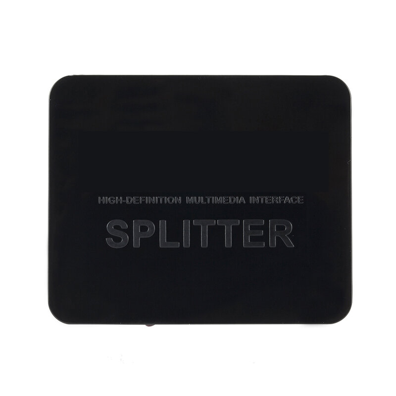 1 in 2 out hd 4k hdmi-kompatibler splitter 1x2 audio video splitter leistungs signal verstärker für ps3 xbox hdtv dvd