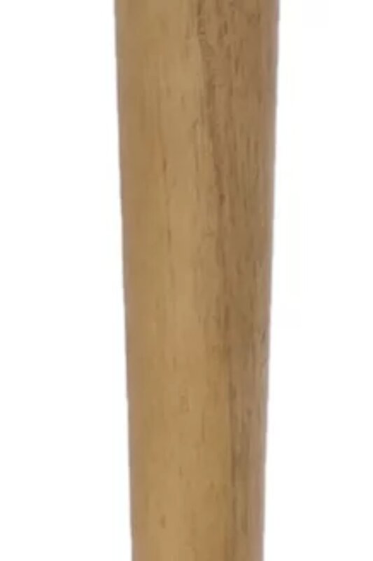 Juego de maceta y soporte de resina redonda negra con patas de madera