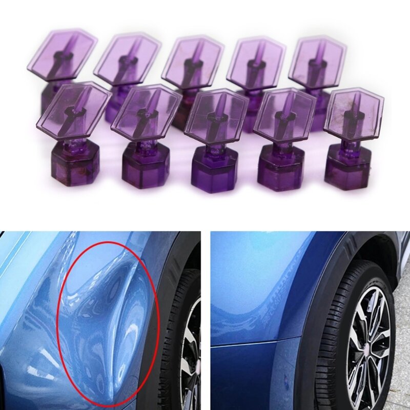 Lengüetas adhesivas para reparación de abolladuras de carrocería de coche, eliminación de daños