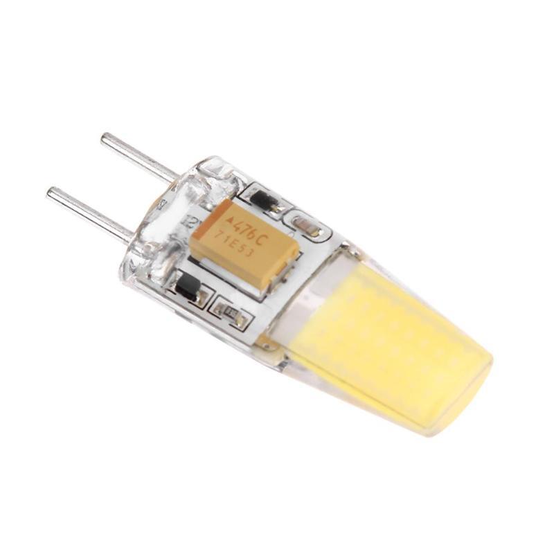 GY6.35 LED Lamp Crystal Sapphire Lamp 1508SMD 5W AC/DC12V LED COB Chandelier plug-in LED Light Source Silicone Bulb Chandelier