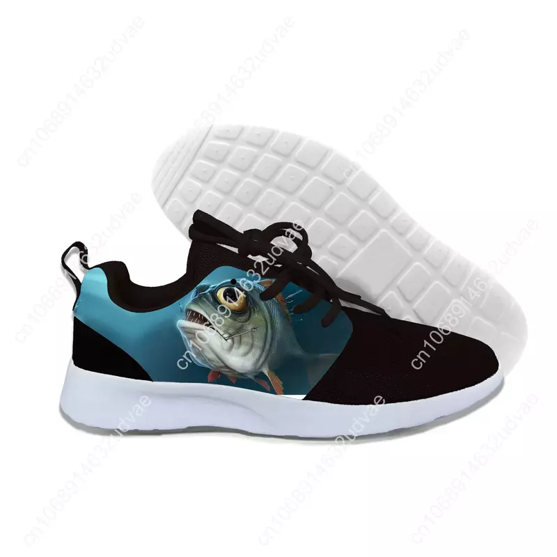 Hot Cool Classic Tropical Fish Funny Fishinger Fisherman Men Women Hip Hop Running Shoes Mesh Sports Shoes Casual Sneakers