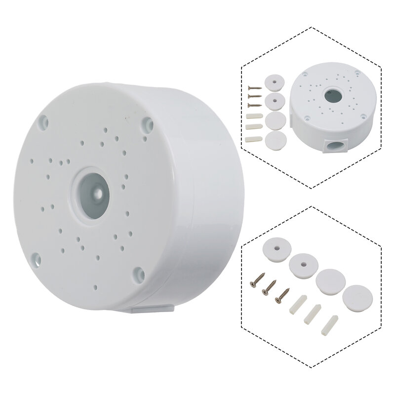Caja de conexiones impermeable para cámaras CCTV, carcasa segura para soportes, fácil instalación, mejora el rendimiento