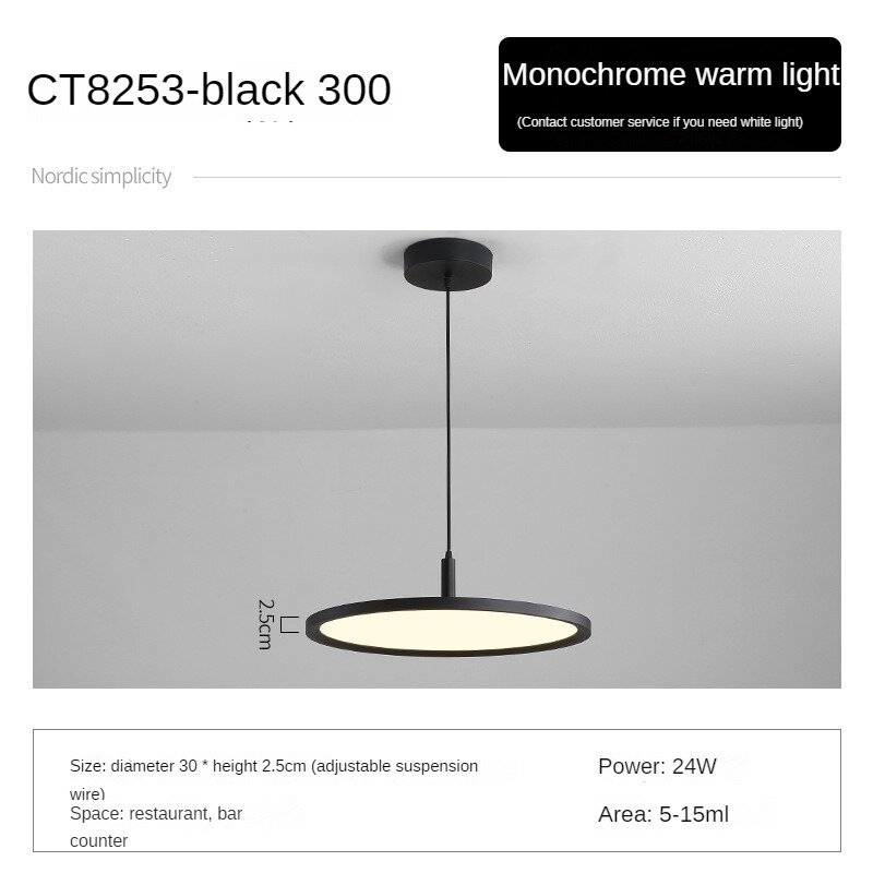 Nordic Decor Minimalistische Oogbescherming Kroonluchter Full Spectrum Anti-Blauw Licht Aluminium Hanglamp Tafel Hanglamp